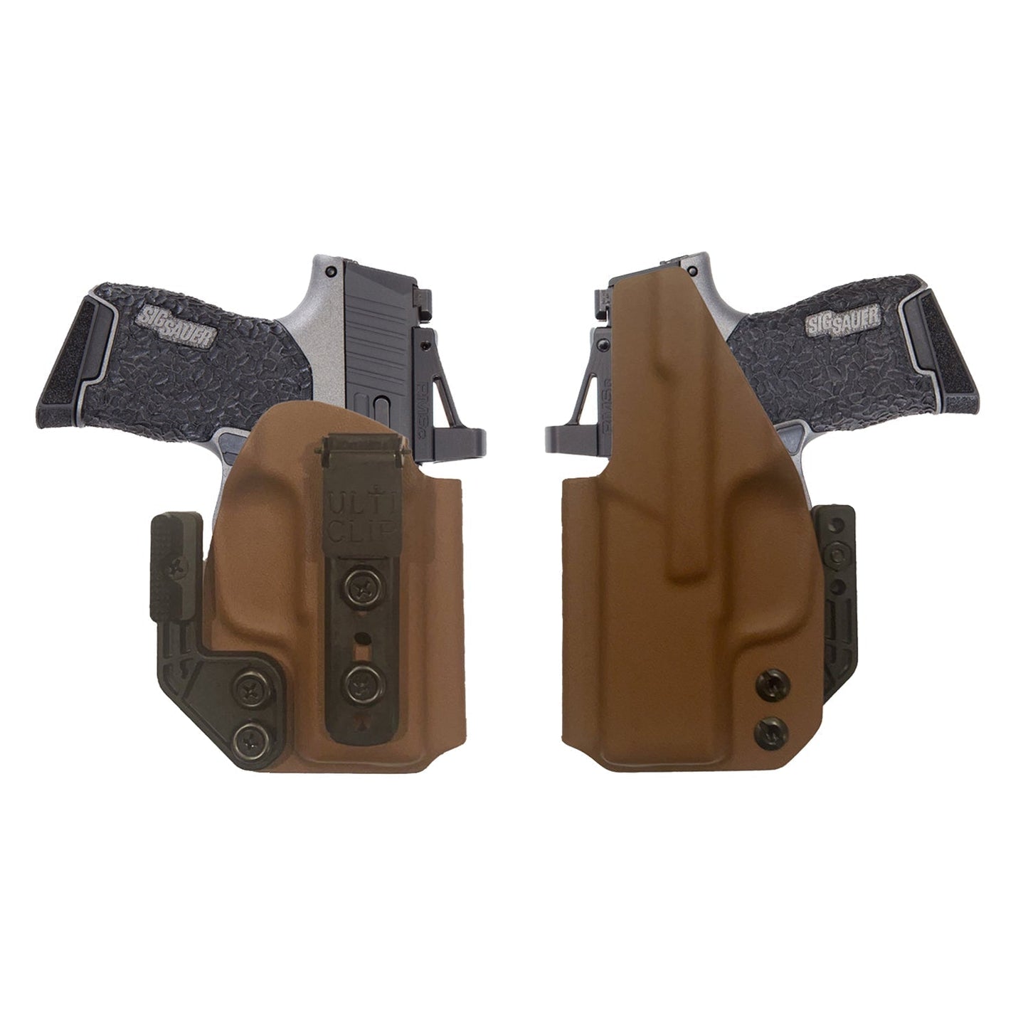 GLOCK 19/ 19X WIth (ULTI-CLIP 3) IWB (Inside The Waistband Holster)