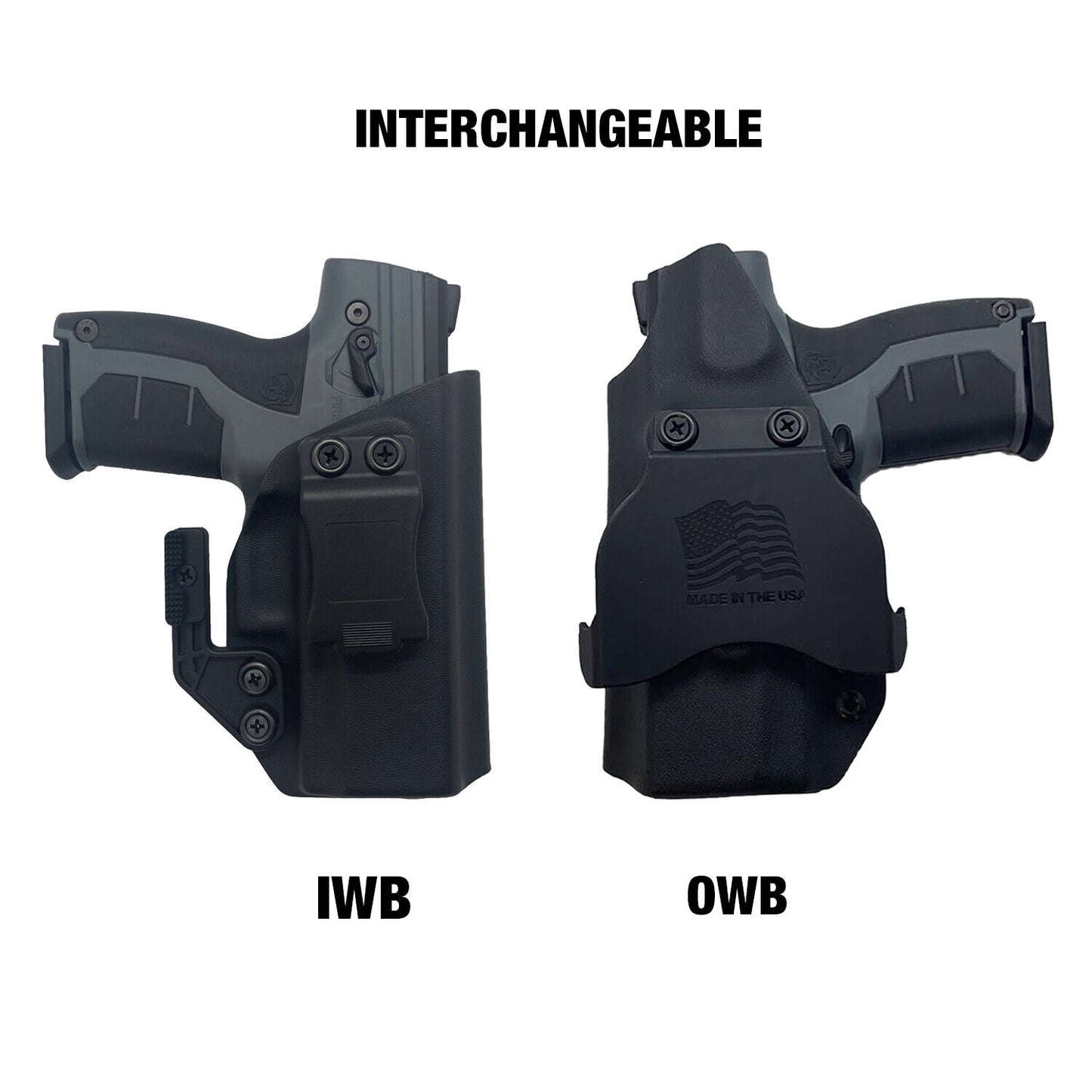 BYRNA HD/ SD Gun Interchangeable IWB/OWB Orientation