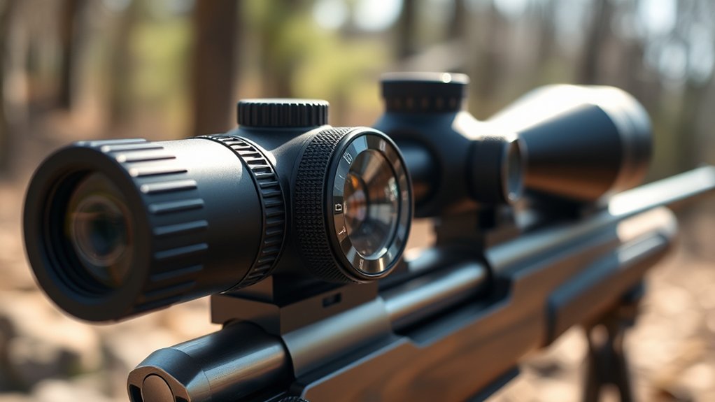 adjust magnification for shooting