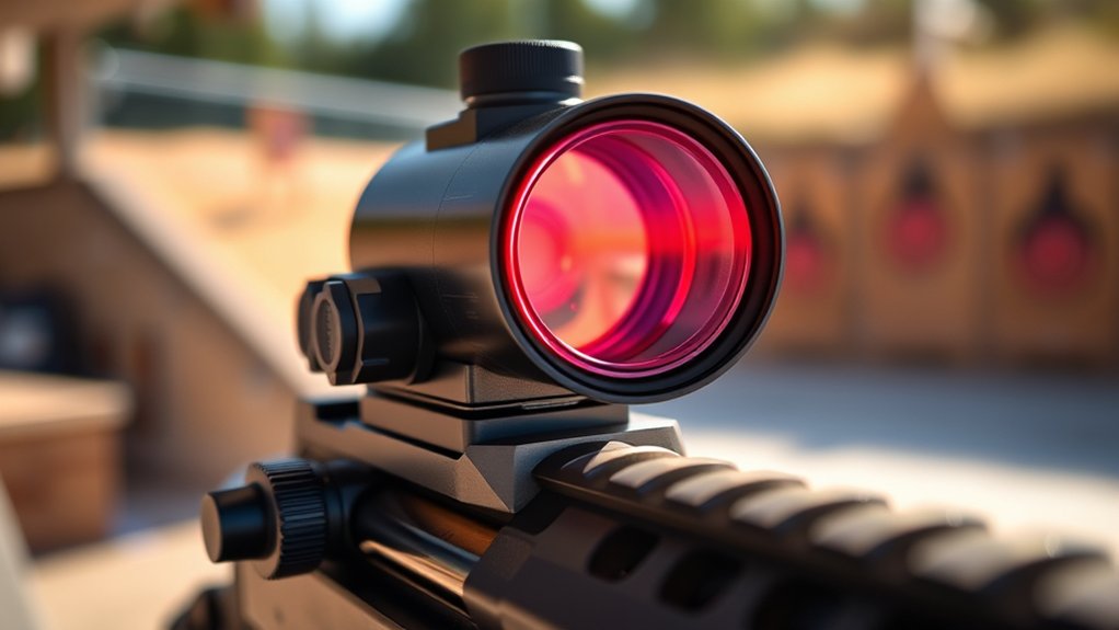 adjusting red dot sight accuracy
