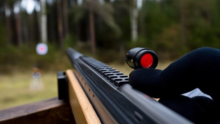 adjusting red dot sight