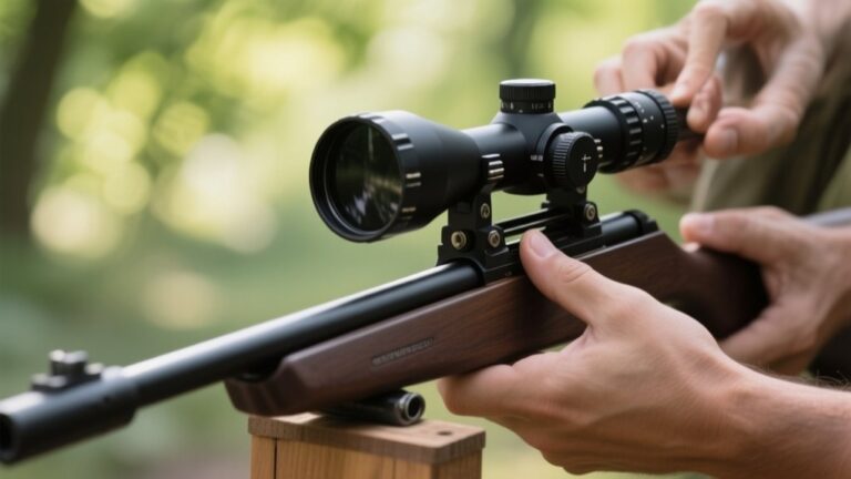 adjusting rifle scope accurately