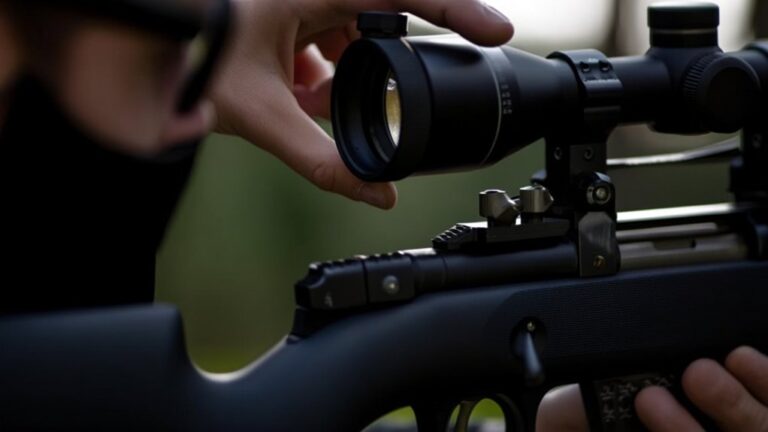 adjusting rifle scope eye relief