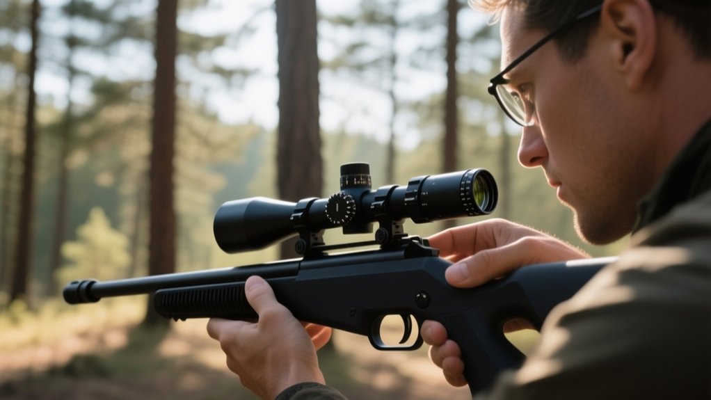 adjusting rifle scope properly