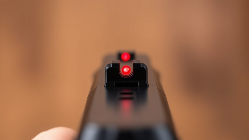 align red dot with front sight