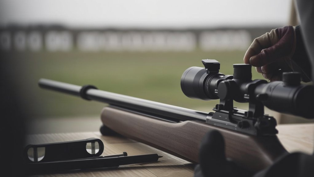 align rifle scope properly