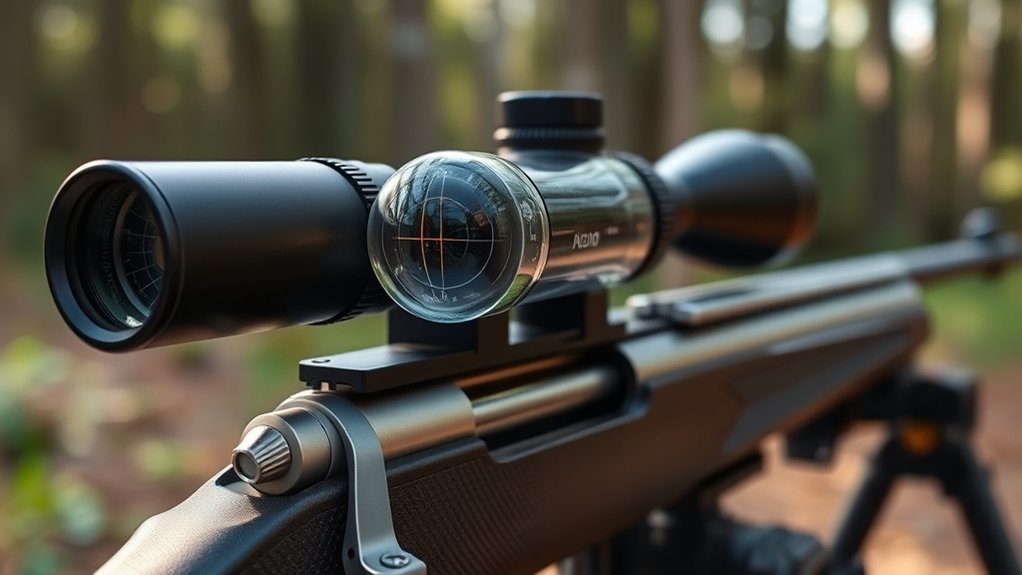 align scope on level surface