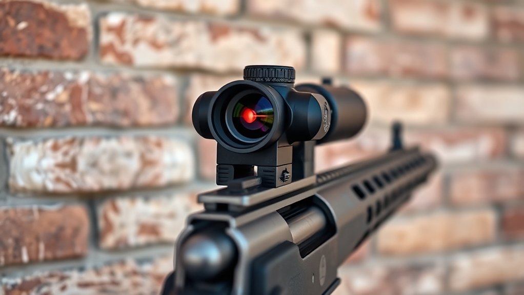 align scope precisely visually