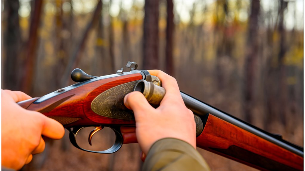 aligning sights on muzzleloader