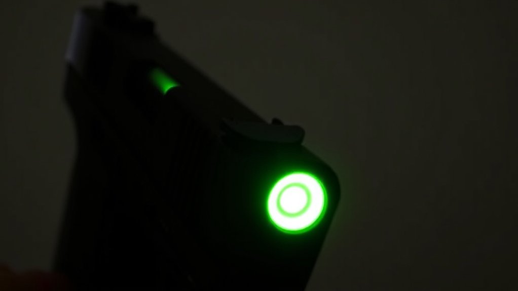 bright aiming points improve accuracy