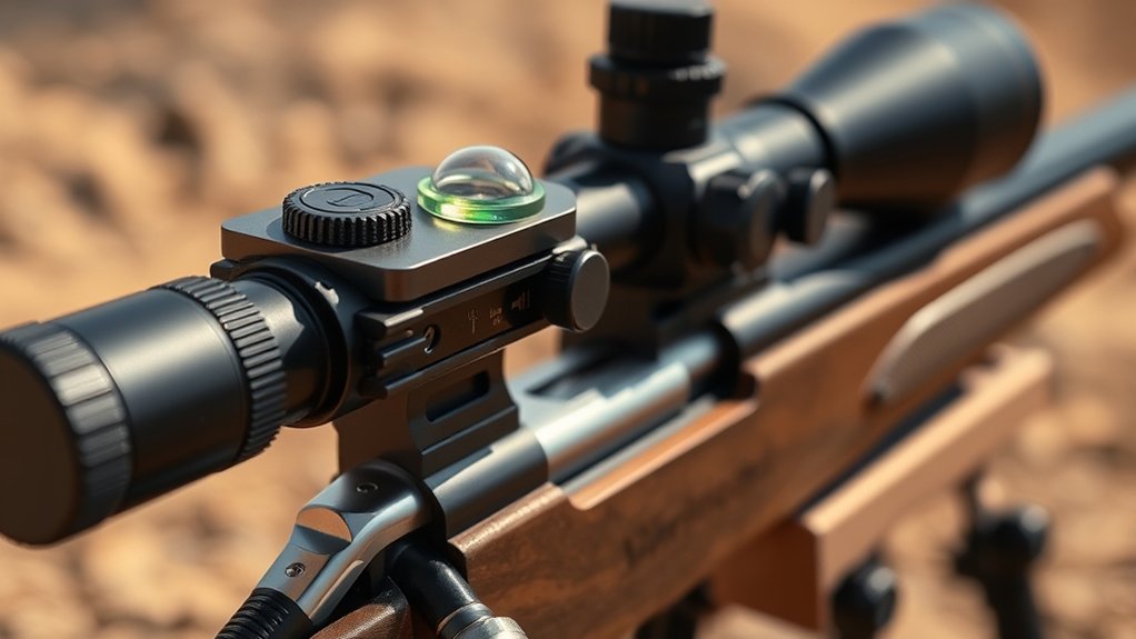 check rifle levelness accurately