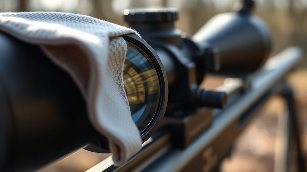 clean lens for clarity