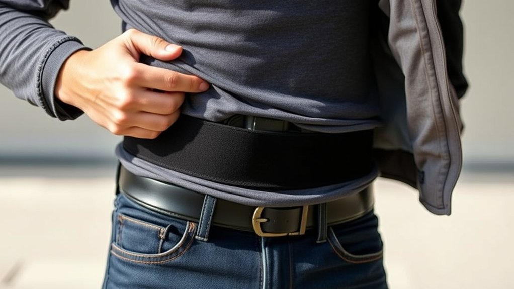 comfortable concealed flexible clothing