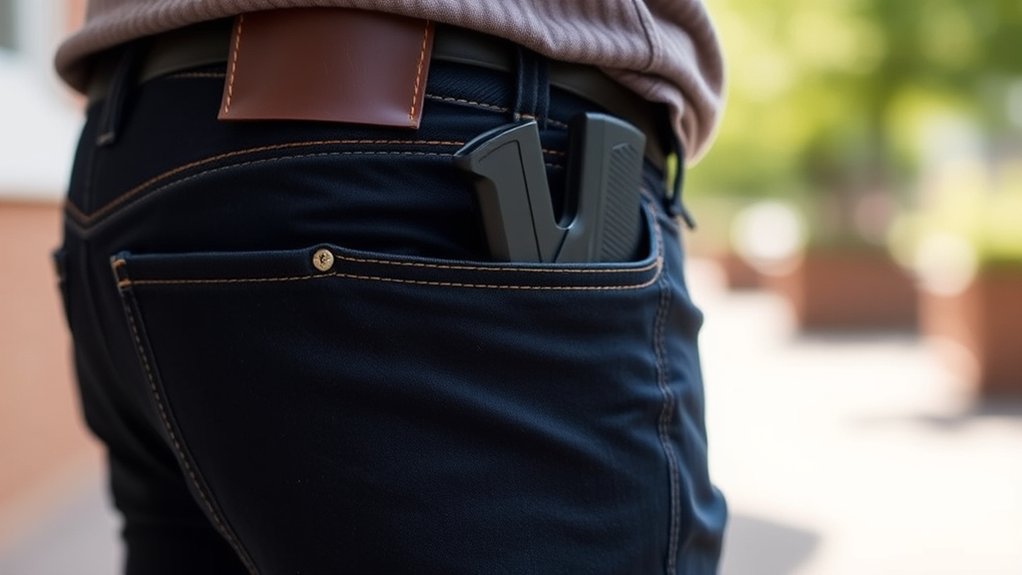 comfortable concealed secure accessible