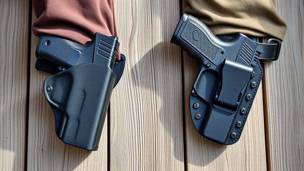 concealment versus accessibility trade off