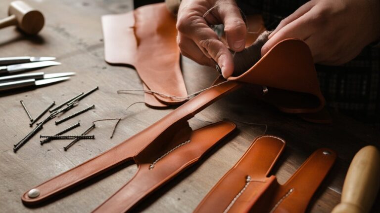 create a leather holster