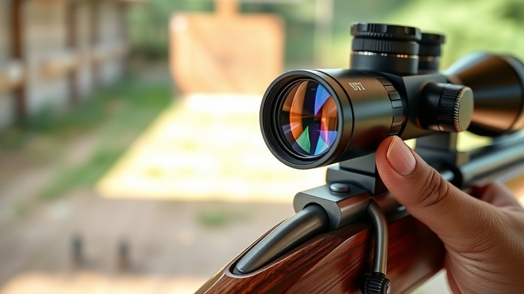 eye relief distance range
