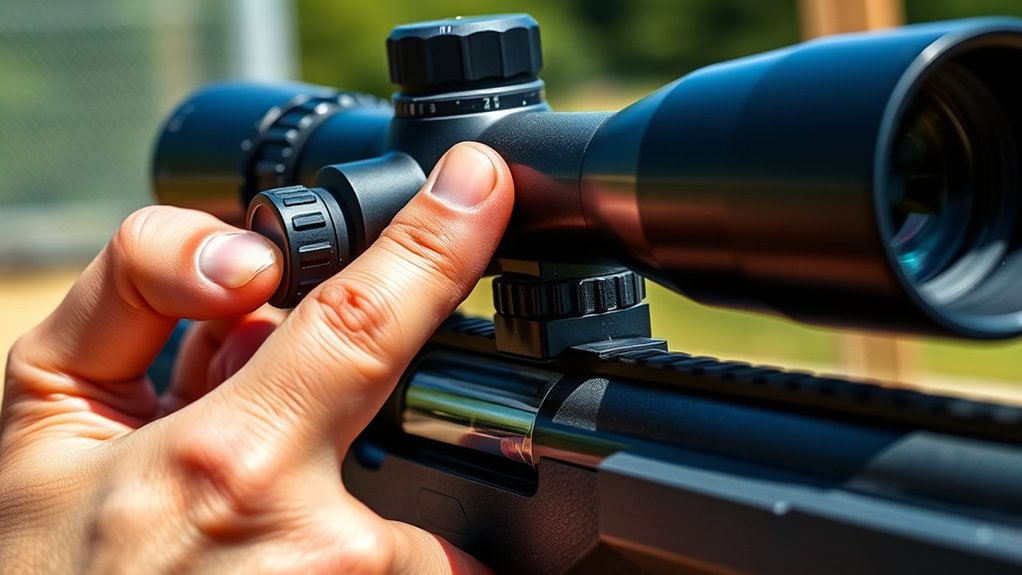 eye relief reticle alignment