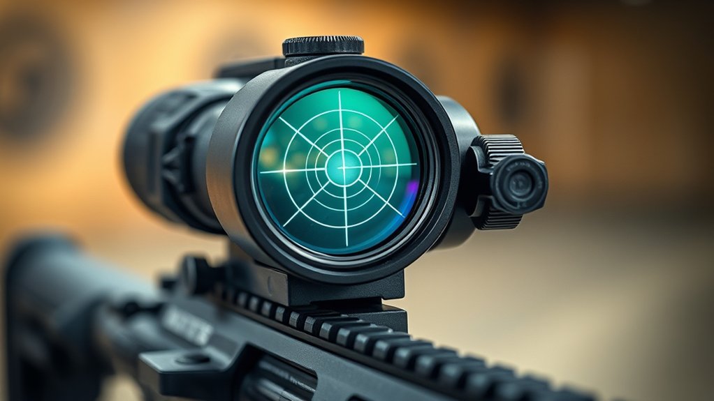 floating three dimensional reticle
