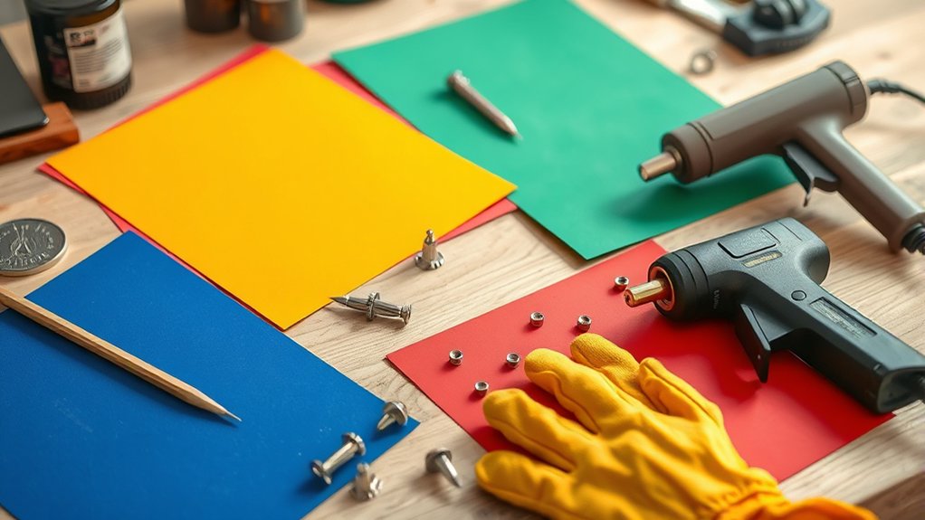 gather tools and materials