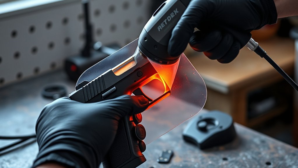 heat mold cool secure