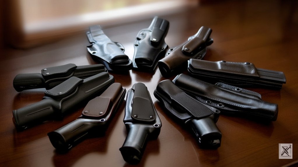 holster compatibility fit charts