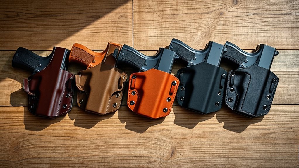 holster selection considerations detailed