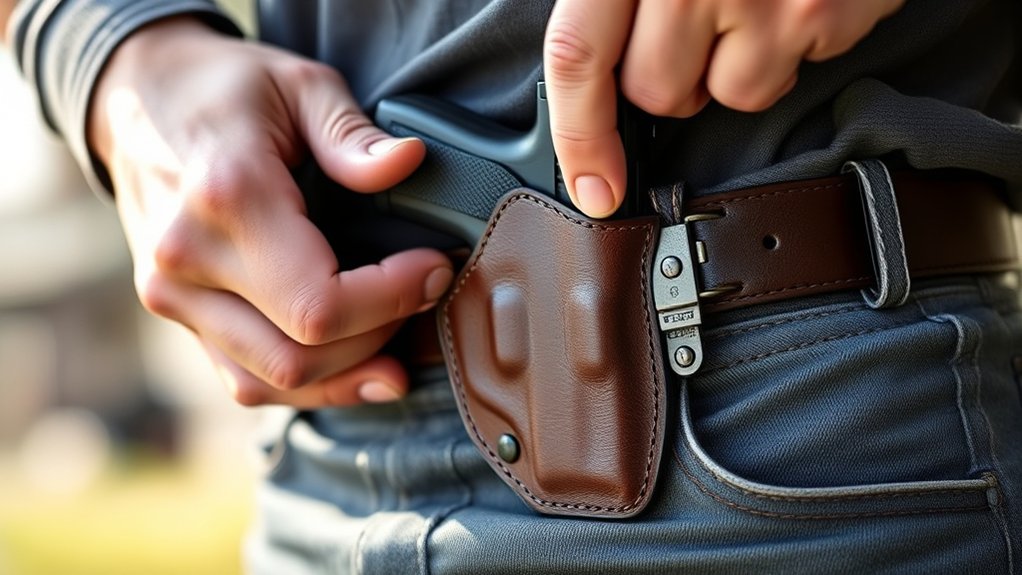 holster selection for comfort