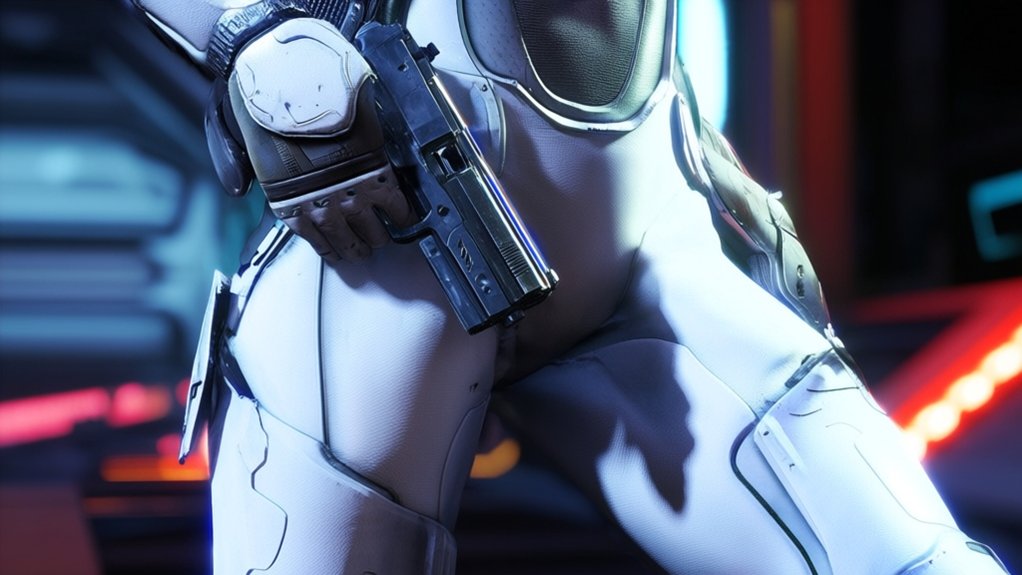 holster weapon in game
