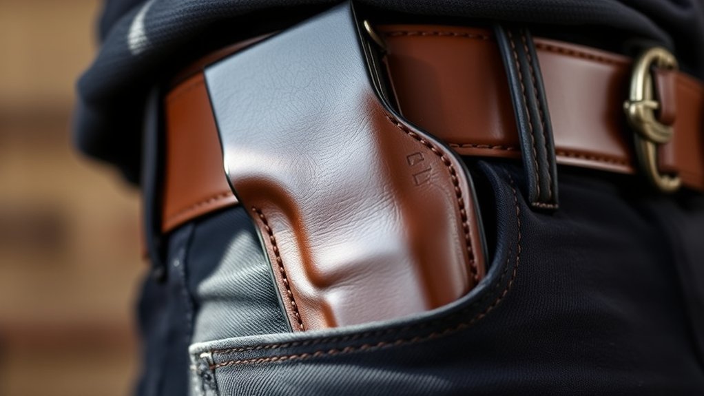 holster wedge improves concealment