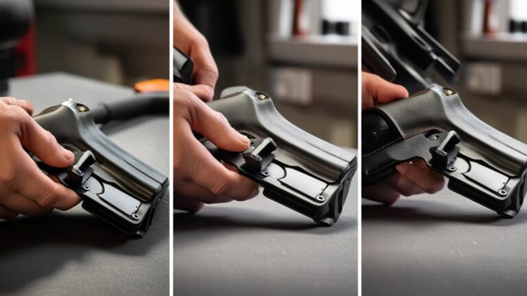 install holster adapter easily