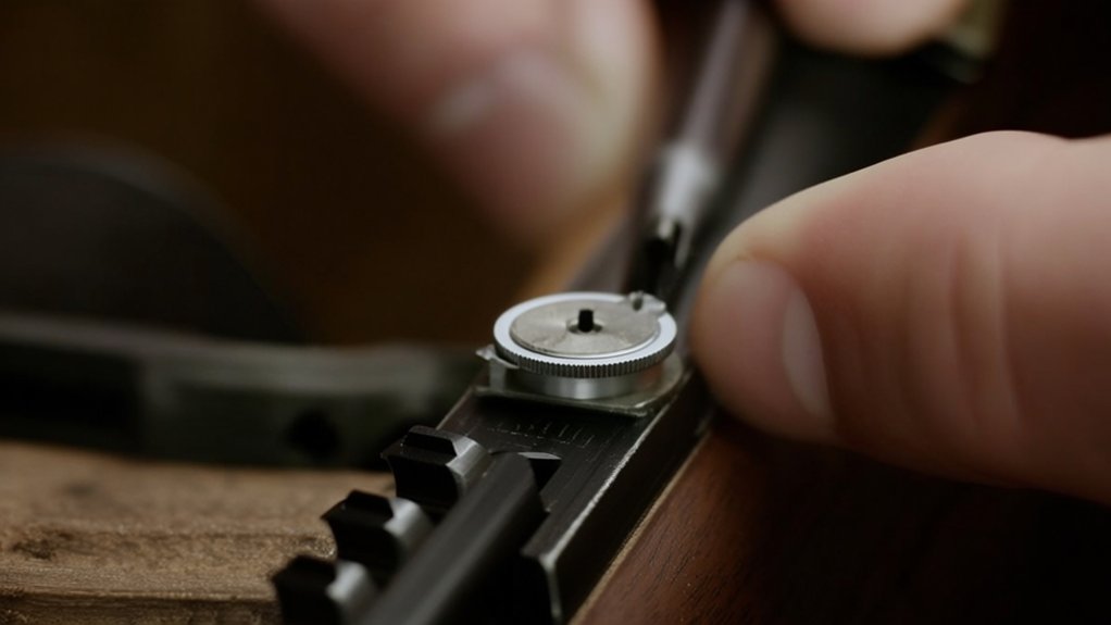 installing a peep sight