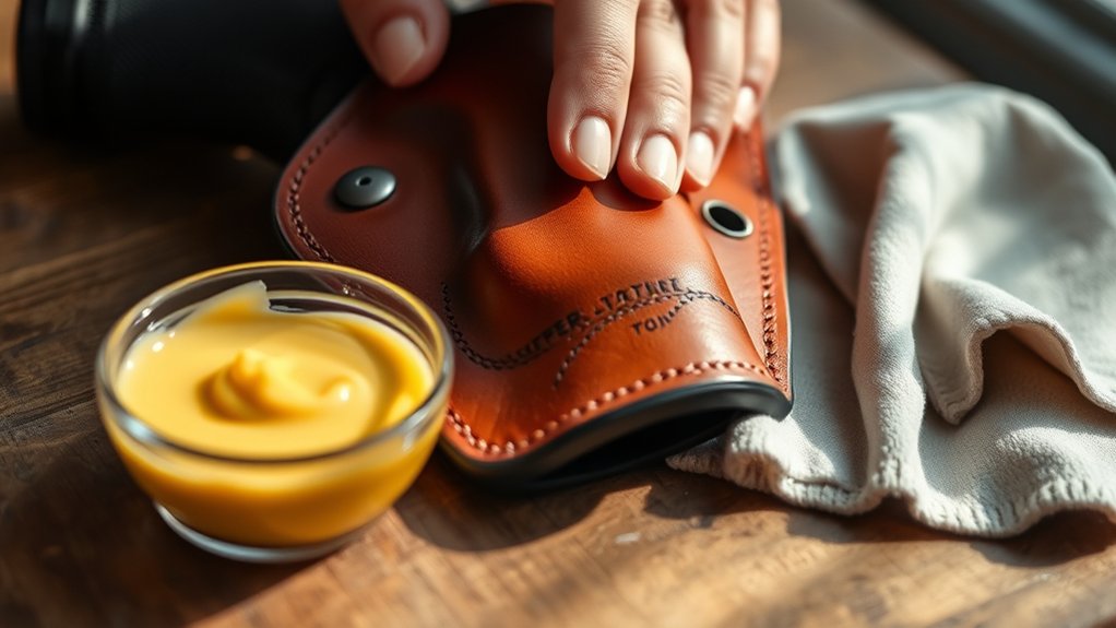 leather holster maintenance tips
