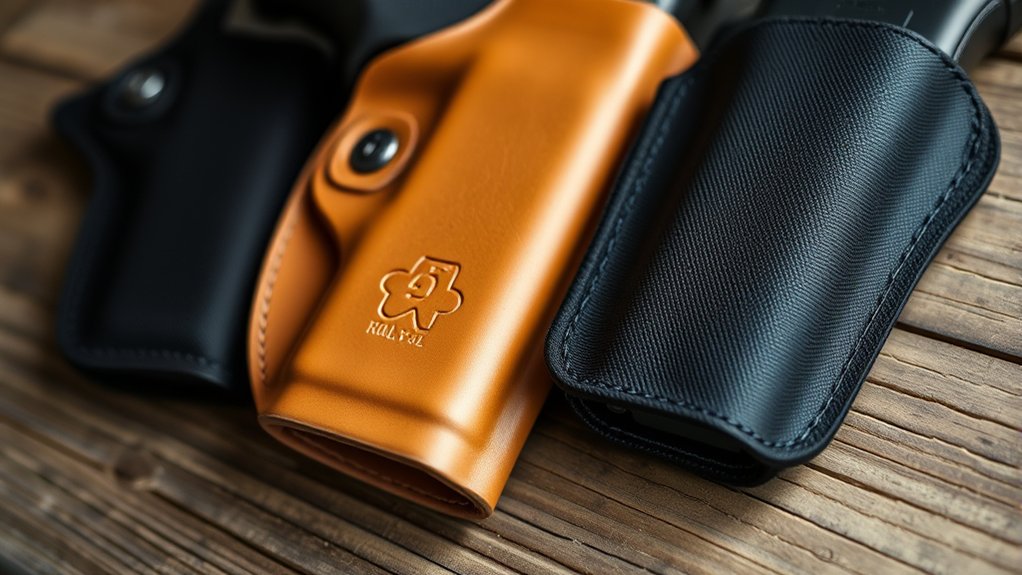 material choice for holsters