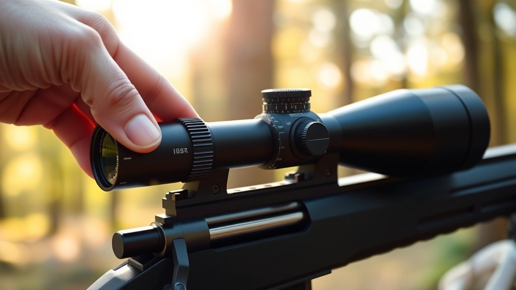 measuring distance with mil dots
