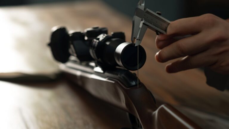 measuring rifle scope height