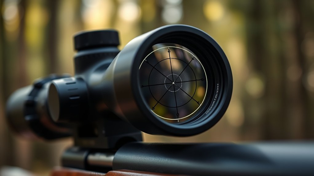 mil dot and bdc reticles