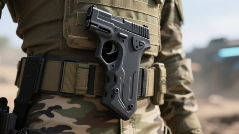 military holster technology advancements