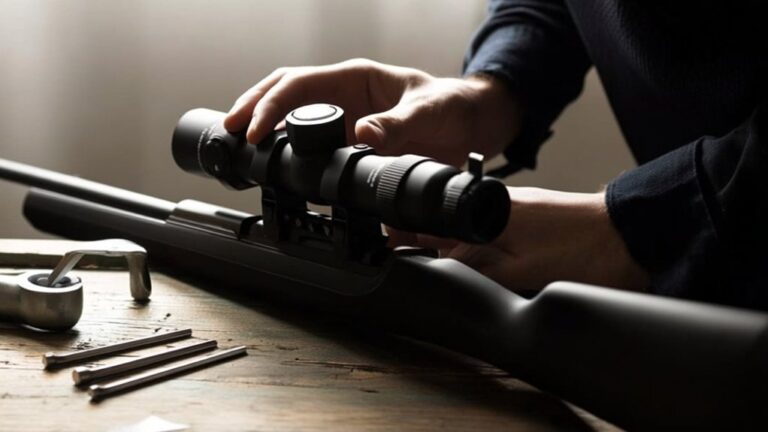 mounting rifle scope properly