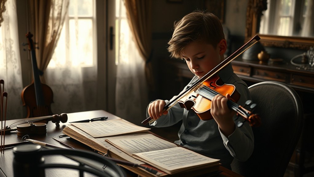 musical upbringing and resilience