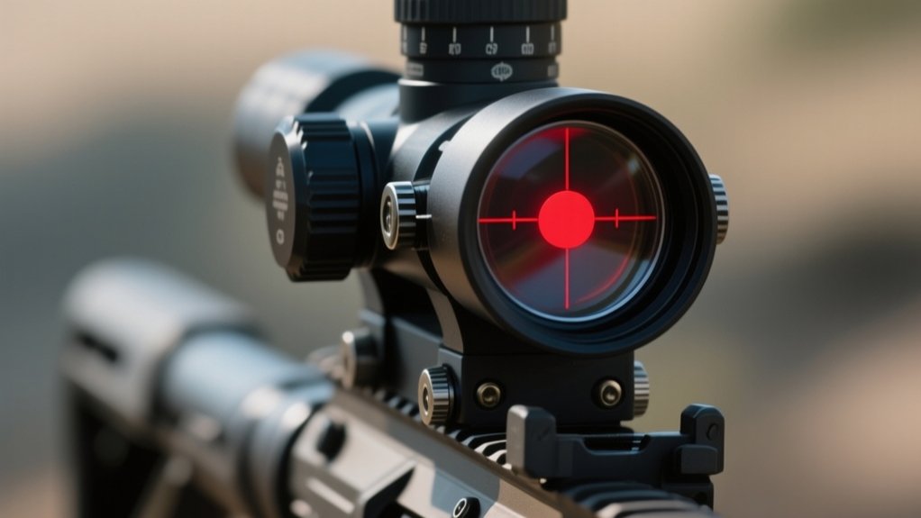 optical sight with reticle