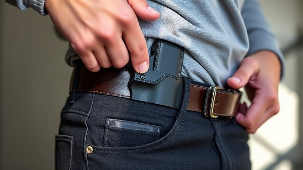 optimal concealed carry placement