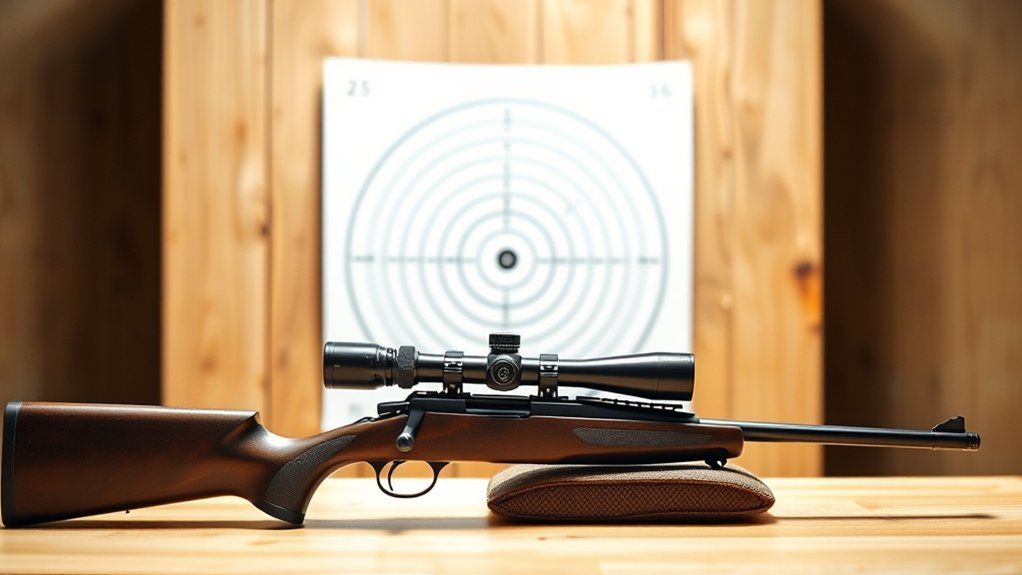 proper 25 yard shooting target