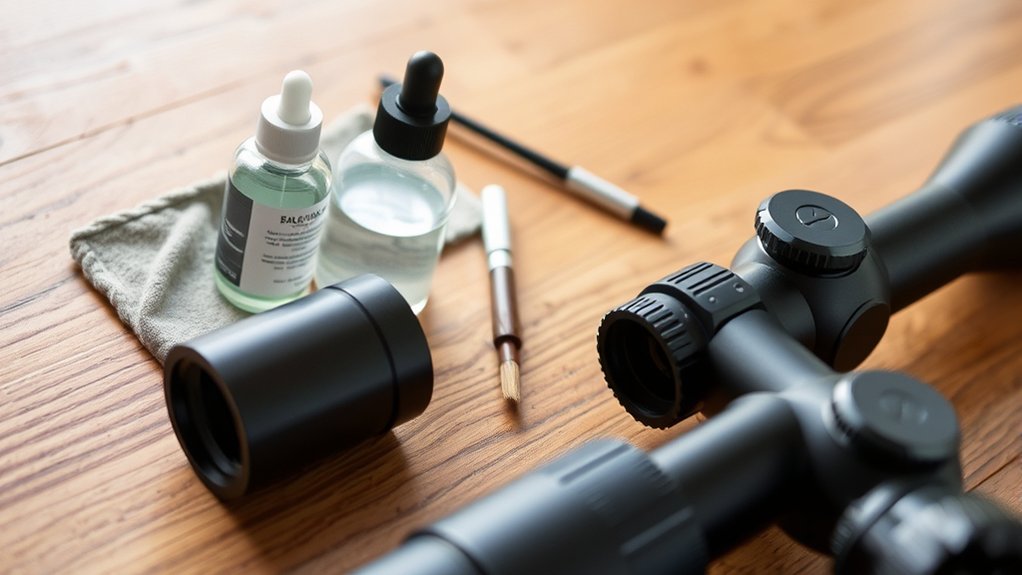 proper rifle scope cleaning tools