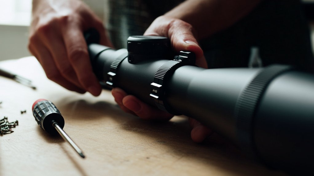 proper rifle scope installation
