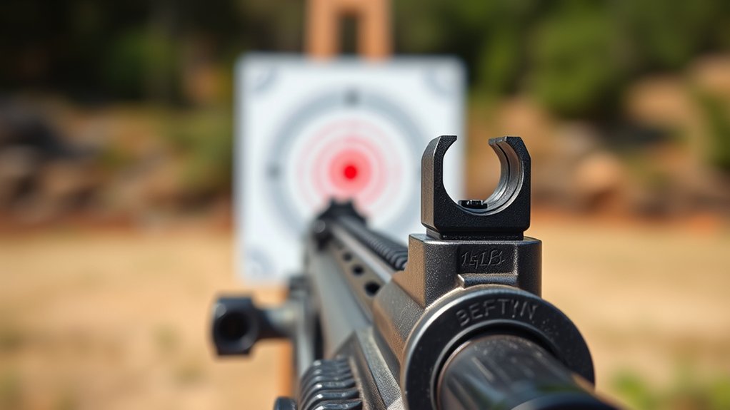 proper sighting improves accuracy