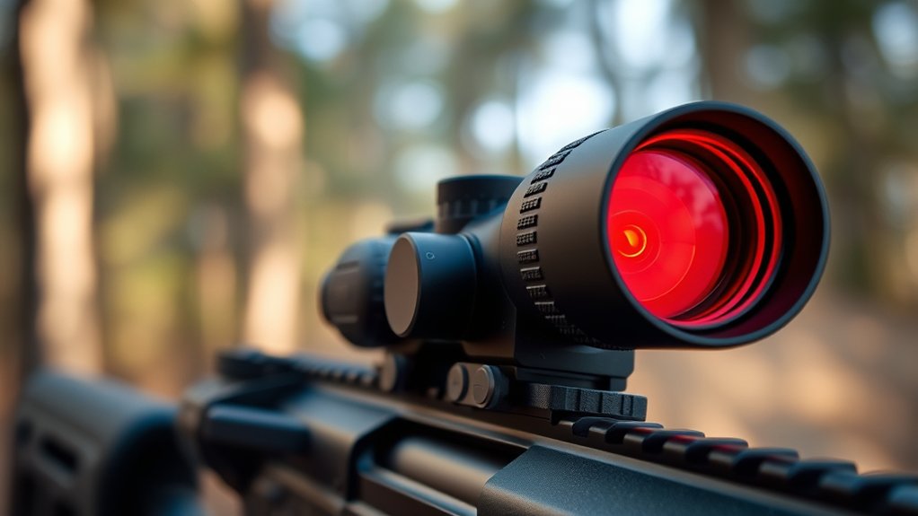 red dot sight aiming device