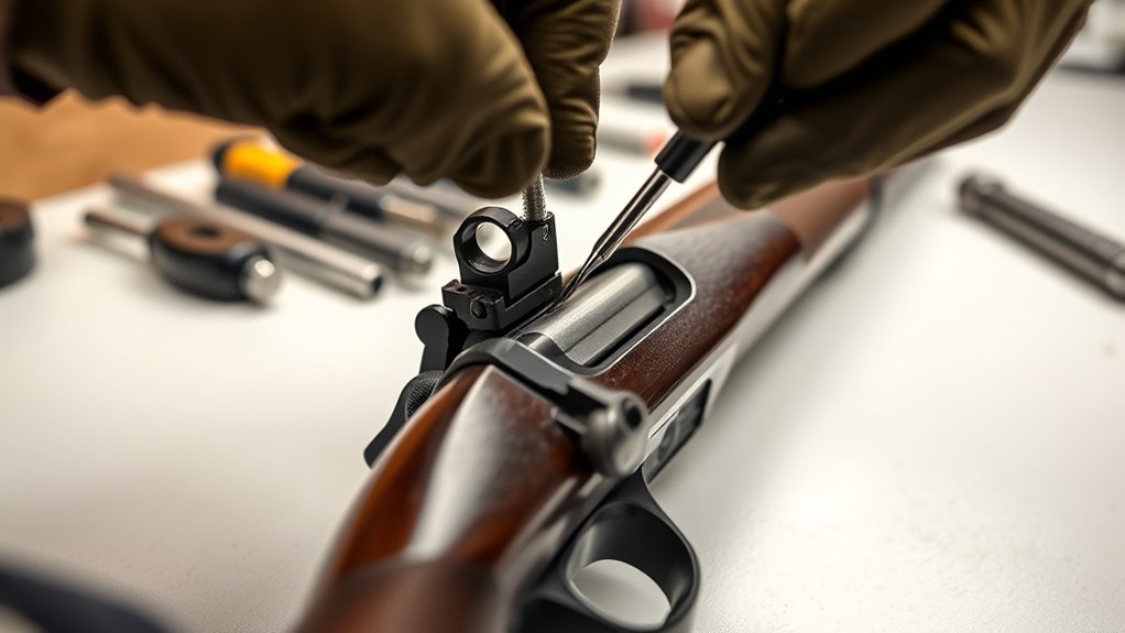 safe firearm sight removal