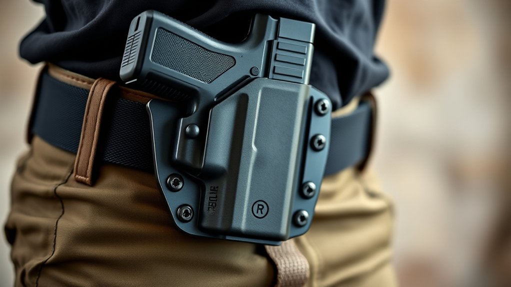secure multi lock firearm holster