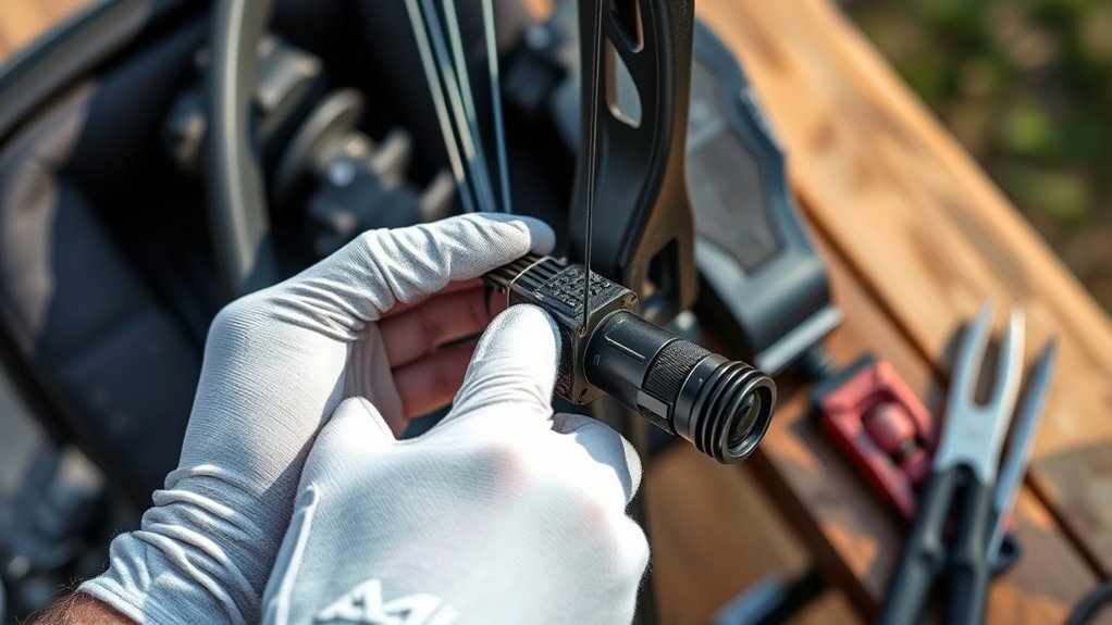 secure safe bow preparation
